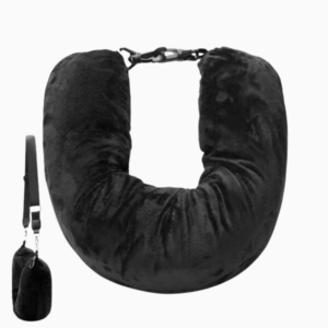 Travel Neck Pillow with Hidden Storage