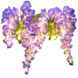 Solar LED Wisteria Garden Lights