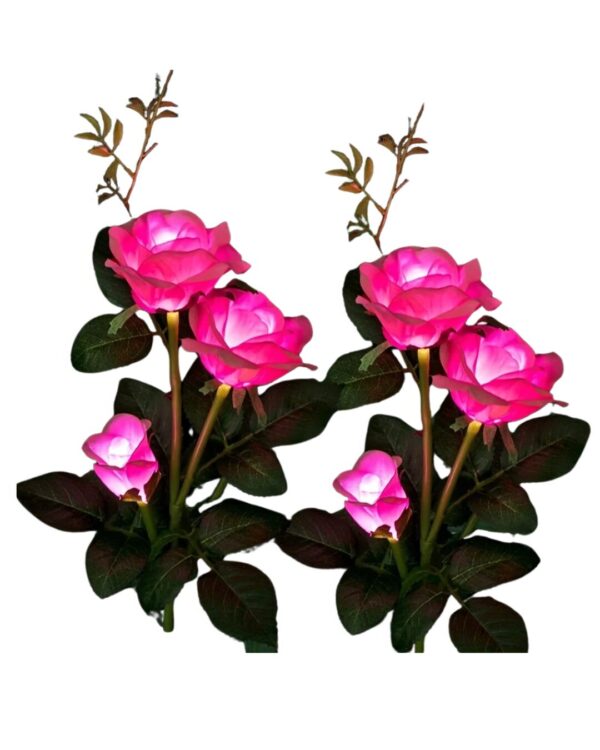 Solar LED Rose Garden Lights