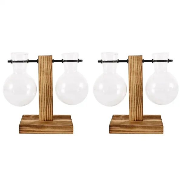 Glass Bulb Vase for Hydroponics & Home Decor - Image 7