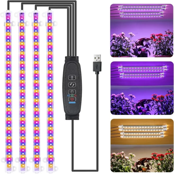 Color Changing LED Indoor Grow Light
