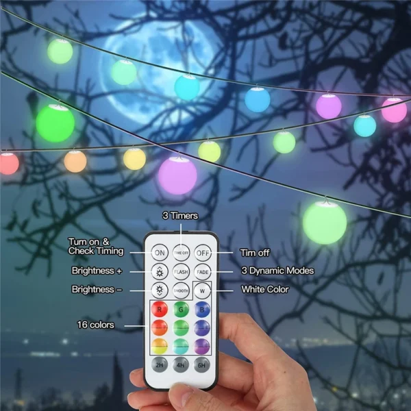 LED Color-Changing Floating Pool Lights - Image 4