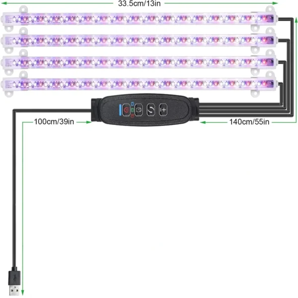 Color Changing LED Indoor Grow Light - Image 5