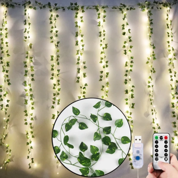LED Ivy String Lights – Fake Vines Decor - Image 8