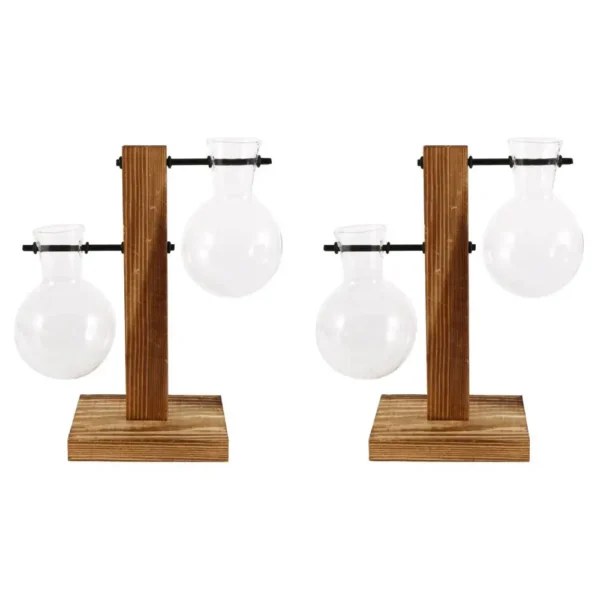 Glass Bulb Vase for Hydroponics & Home Decor - Image 8