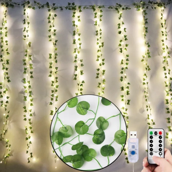 LED Ivy String Lights – Fake Vines Decor - Image 11