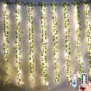 LED Ivy String Lights – Fake Vines Decor
