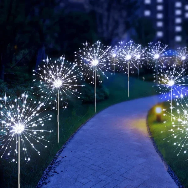 Outdoor Solar Firework LED Garden Decor - Image 4