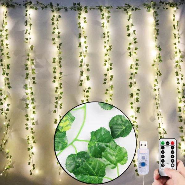 LED Ivy String Lights – Fake Vines Decor - Image 9