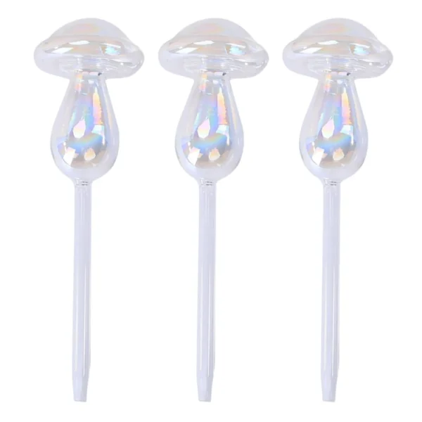 Pack of 3 Glass Self-Watering Bulbs for Plants - Image 6