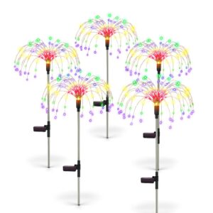 Outdoor Solar Firework LED Garden Decor