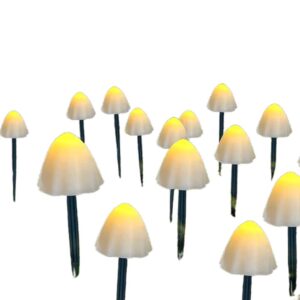 10 LED Solar Mushroom Garden Lights