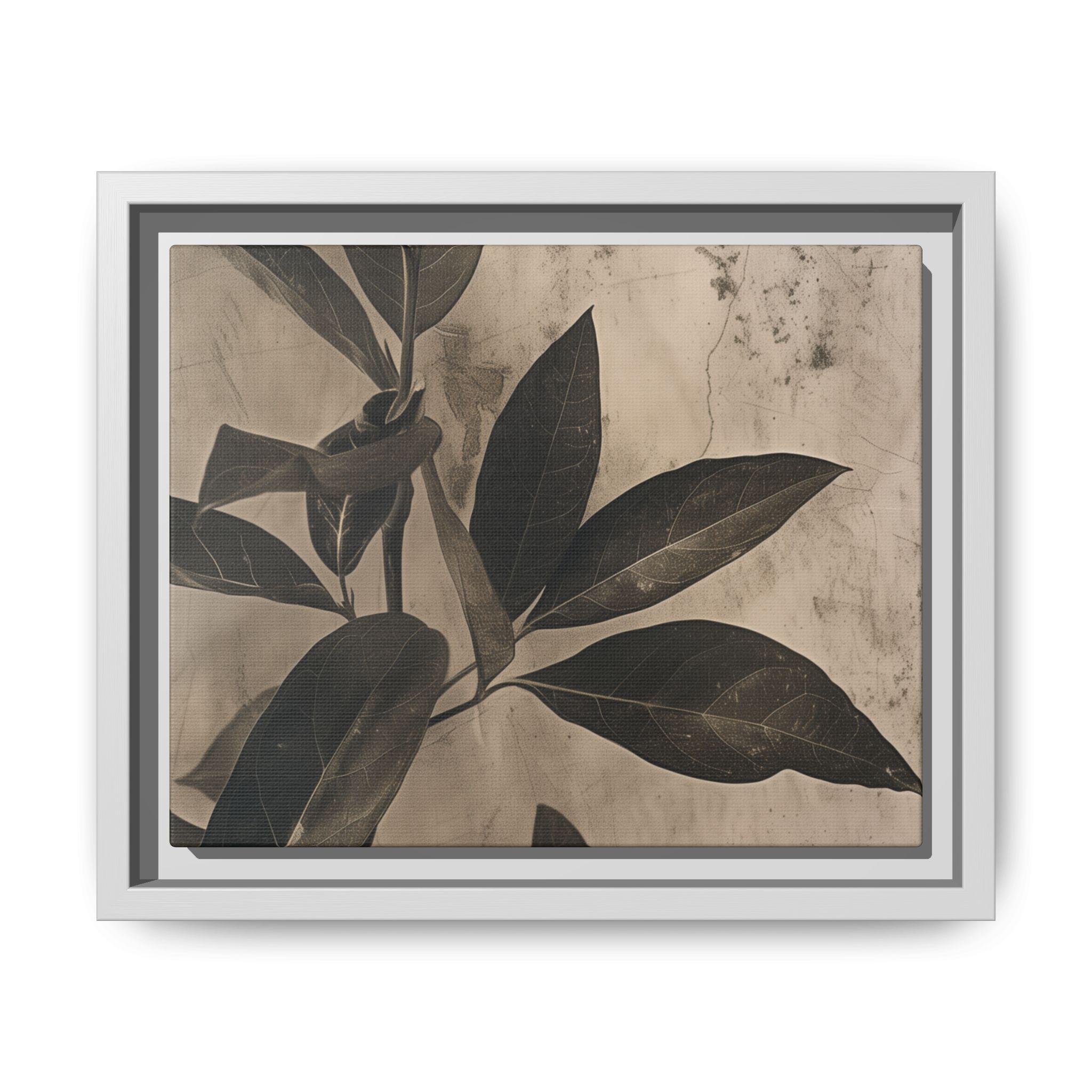 Muted Botanical Study I – Atmospheric Canvas Wall Art - Image 13