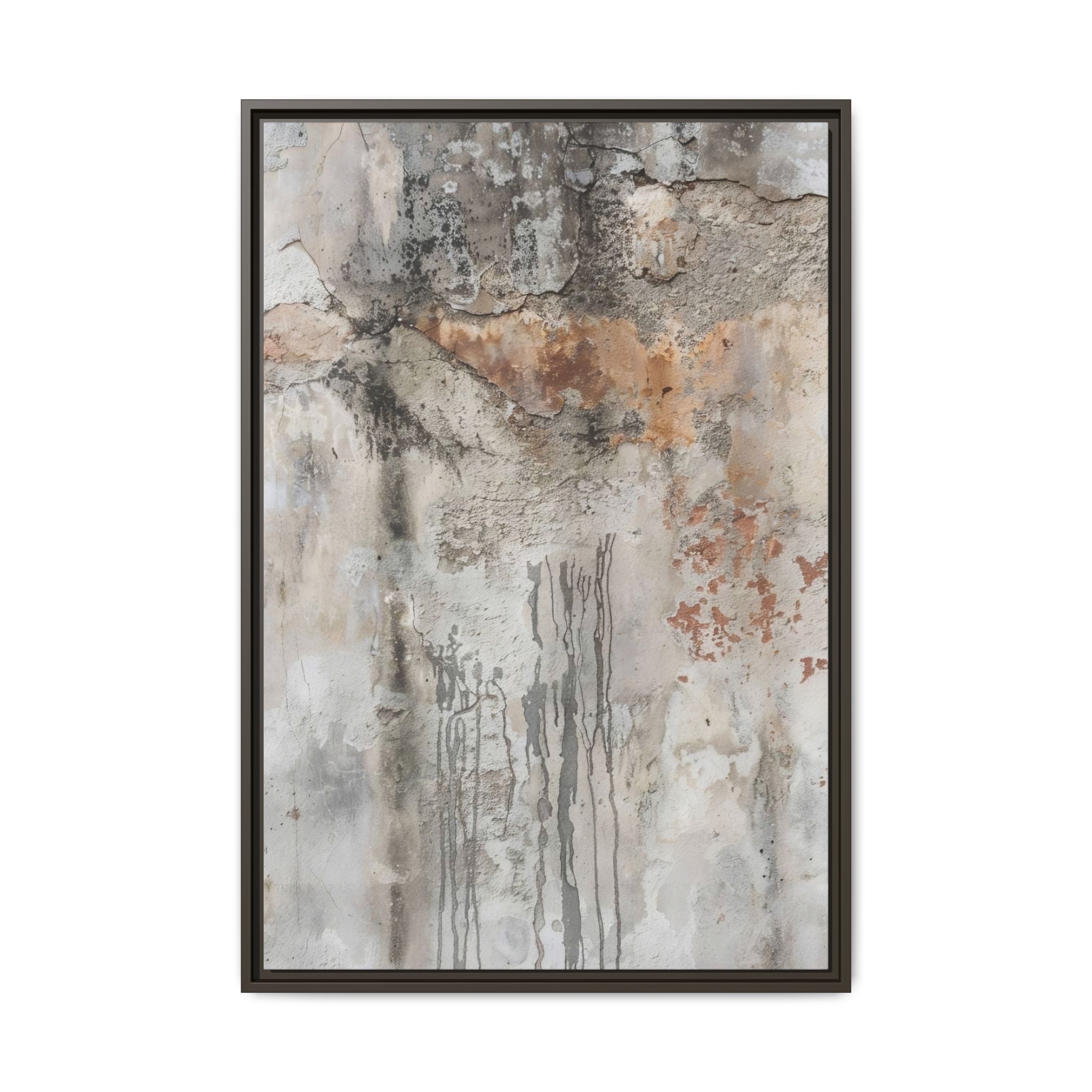 Weathered Stone Framed Canvas Wall Art - Image 5
