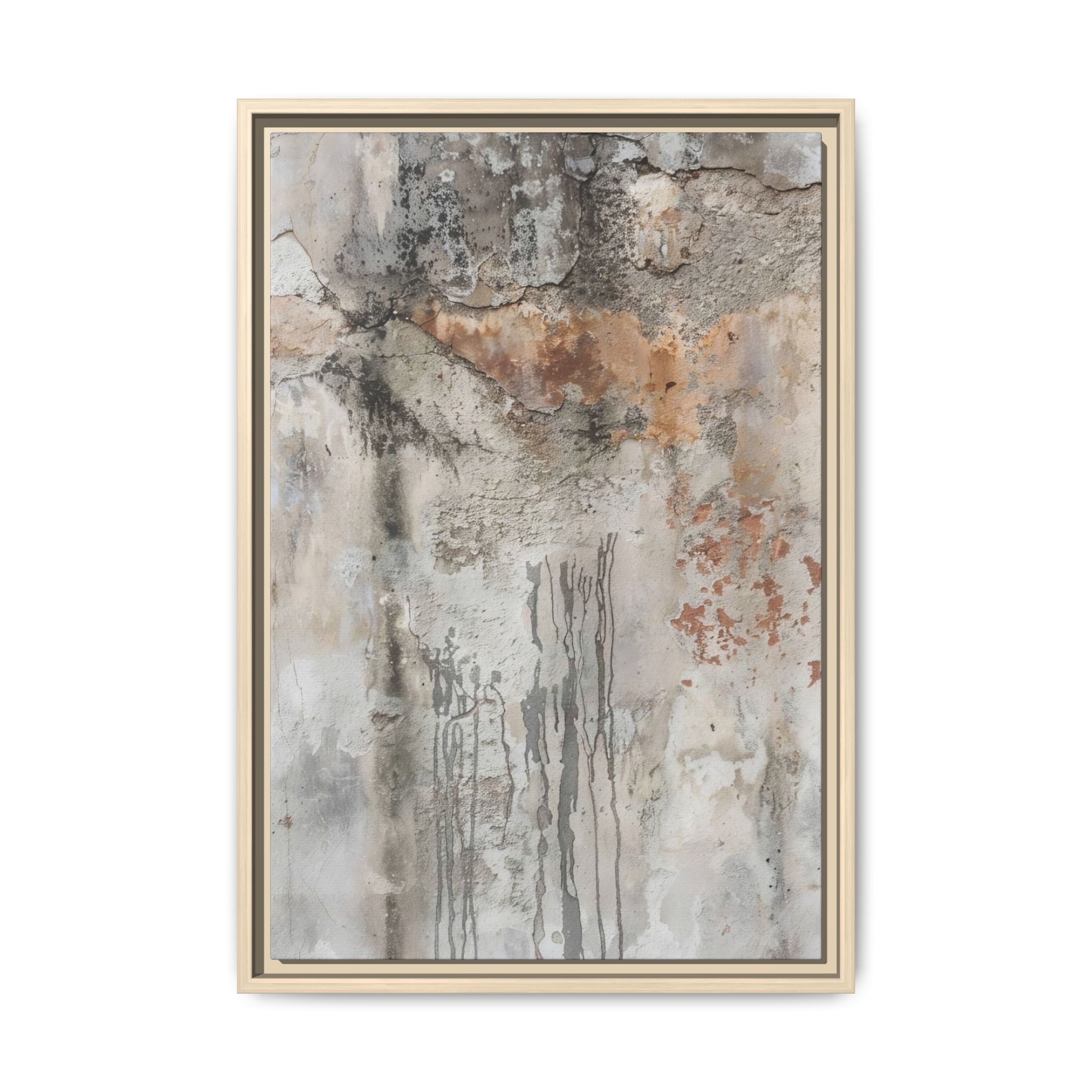 Weathered Stone Framed Canvas Wall Art - Image 17