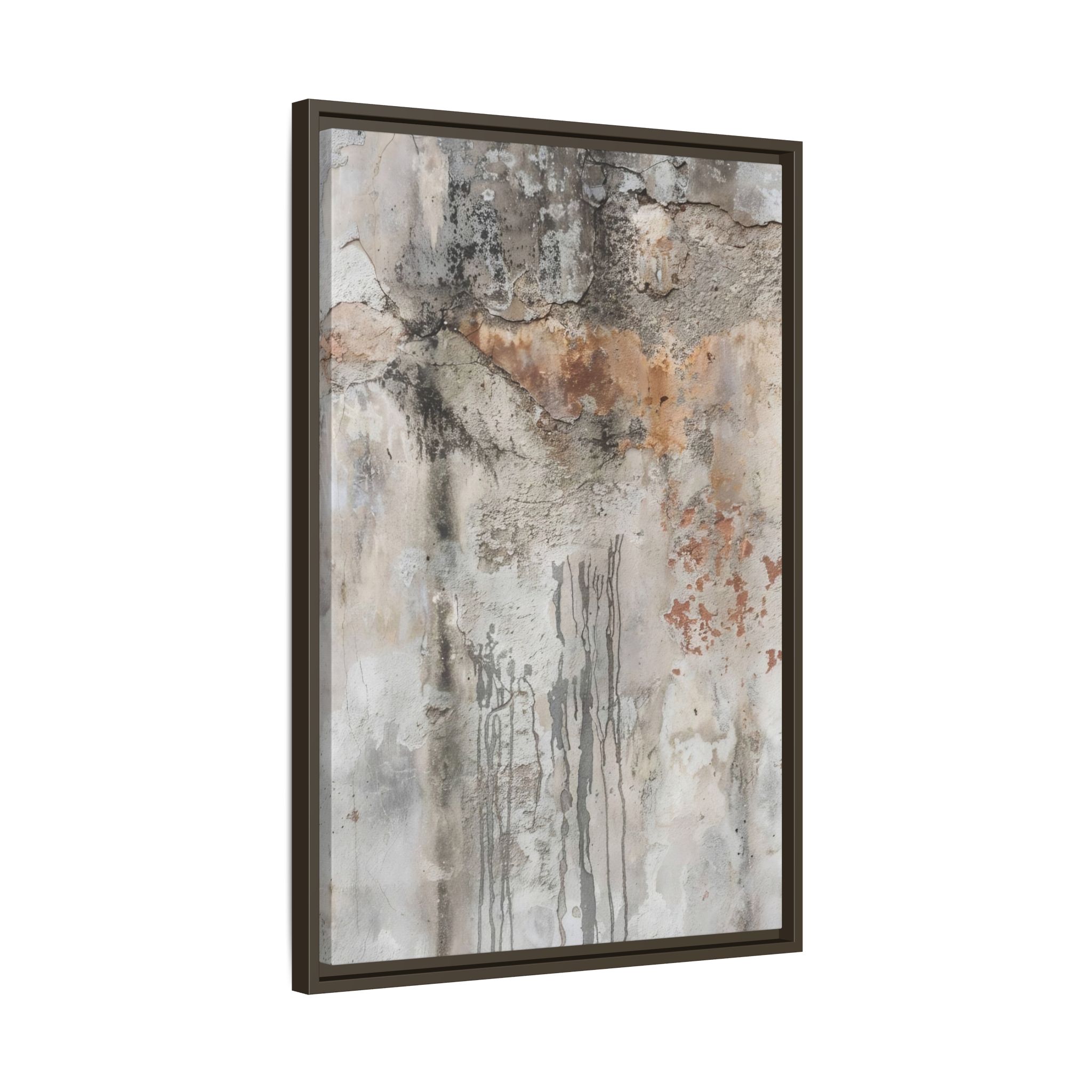 Weathered Stone Framed Canvas Wall Art - Image 2