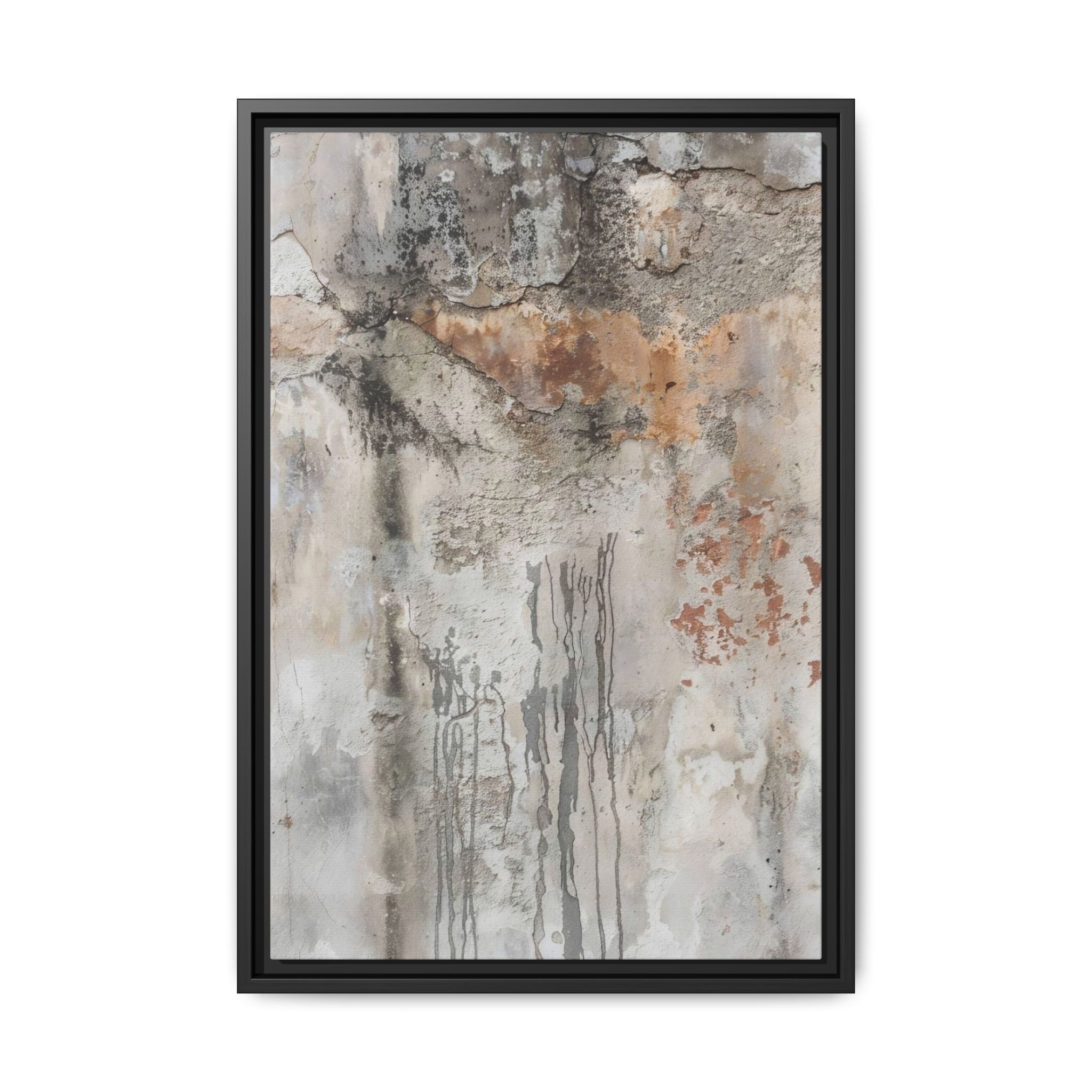 Weathered Stone Framed Canvas Wall Art - Image 9