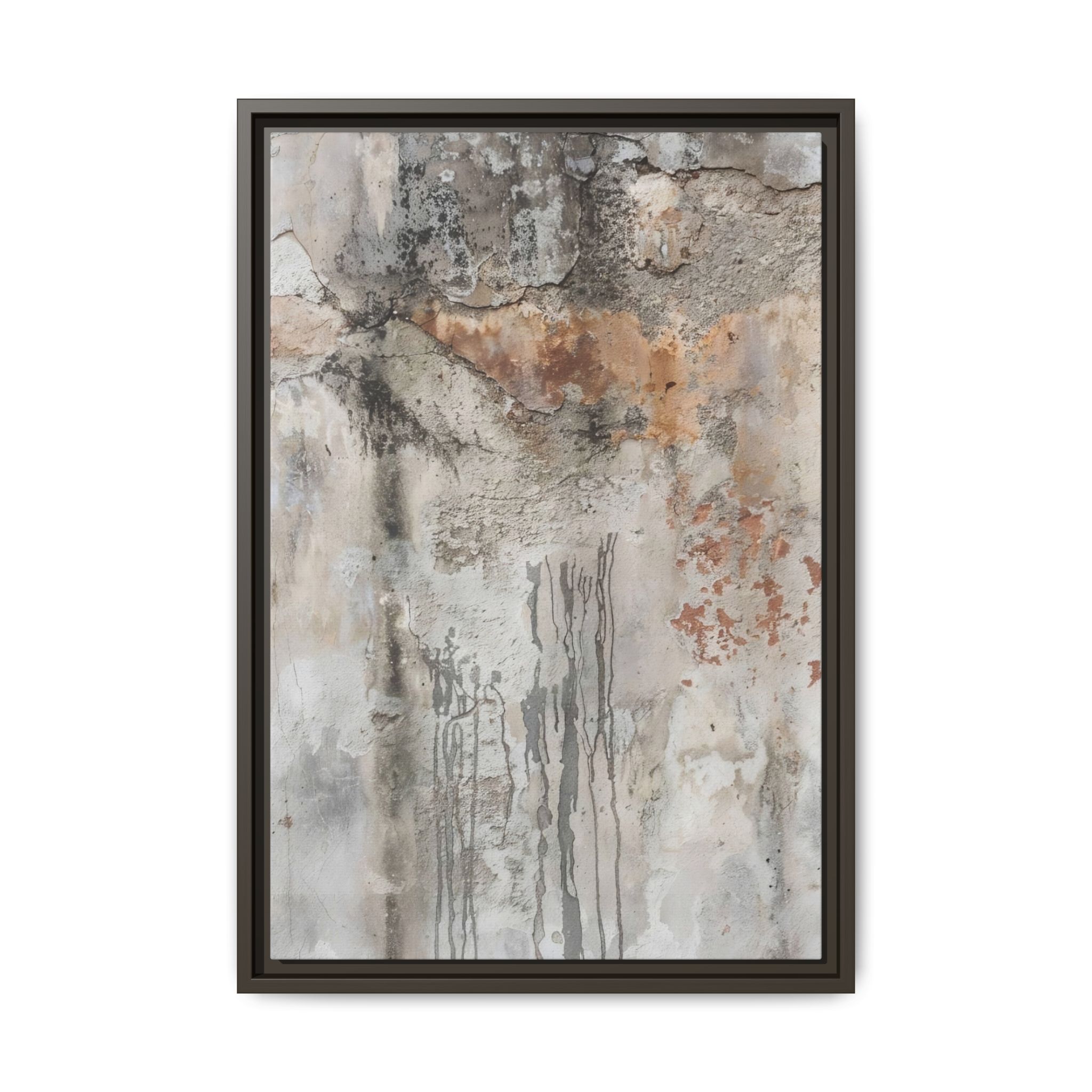 Weathered Stone Framed Canvas Wall Art - Image 13