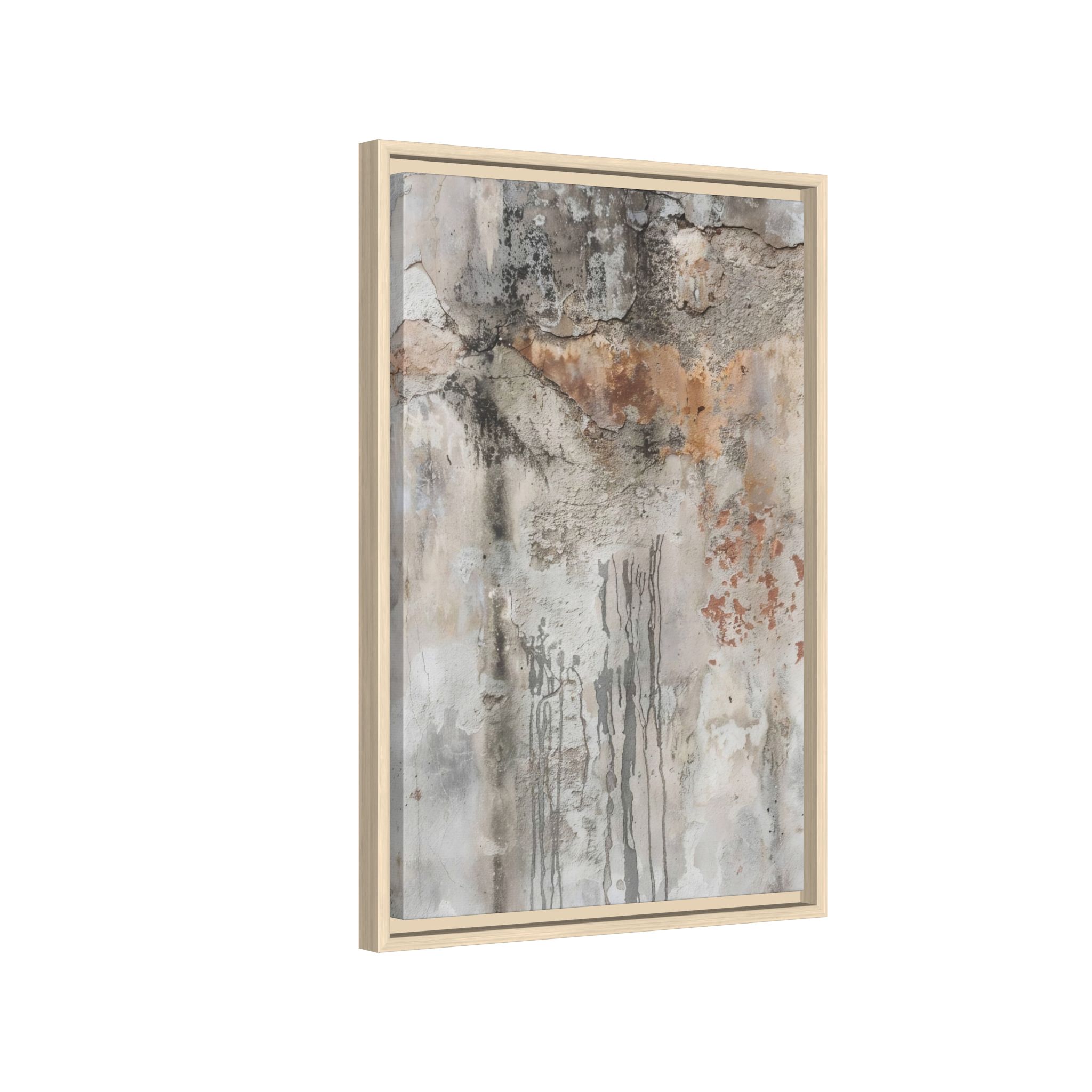 Weathered Stone Framed Canvas Wall Art - Image 18